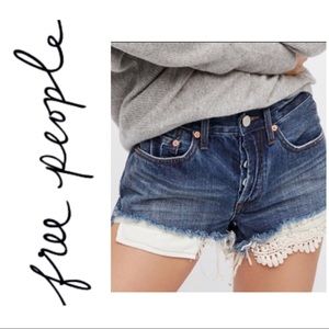 NWT Free People Avery Cutoff Jean Shorts